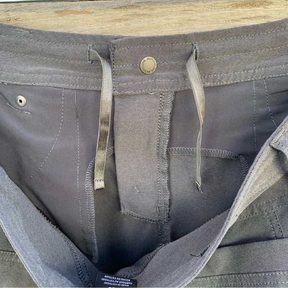 Kuhl Trekr Pant Womens 8 Gray Convertible Side Seam Cinch Ruched Hiking Outdoor - Picture 12 of 15